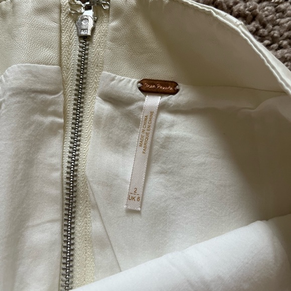 Free People Cream Skirt - Picture 3 of 3